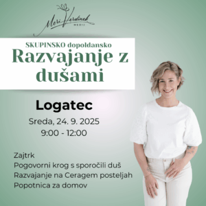 Razvajanje z dušami - dopoldne - september