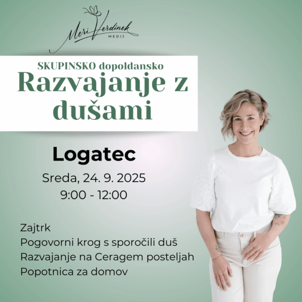 Razvajanje z dušami - dopoldne - september
